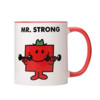 Mr Men Cherry Mr Strong Reusable Mug Candle Extra Image 1 Preview